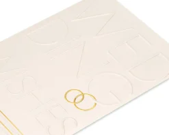A Lifetime of Happiness Wedding Greeting Card