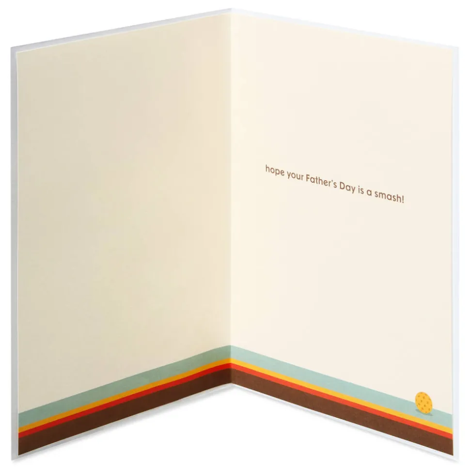 A Smash Fathers Day Greeting Card