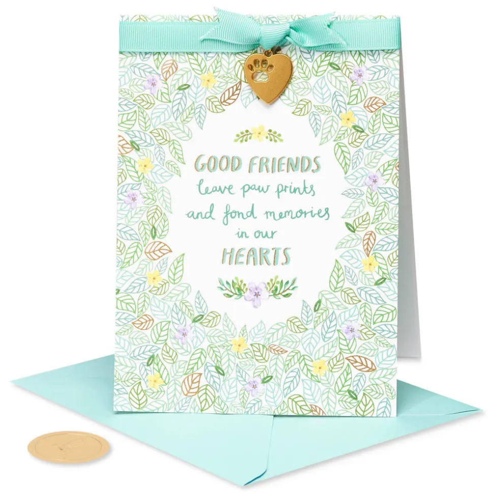 A True Companion Pet Sympathy Greeting Card