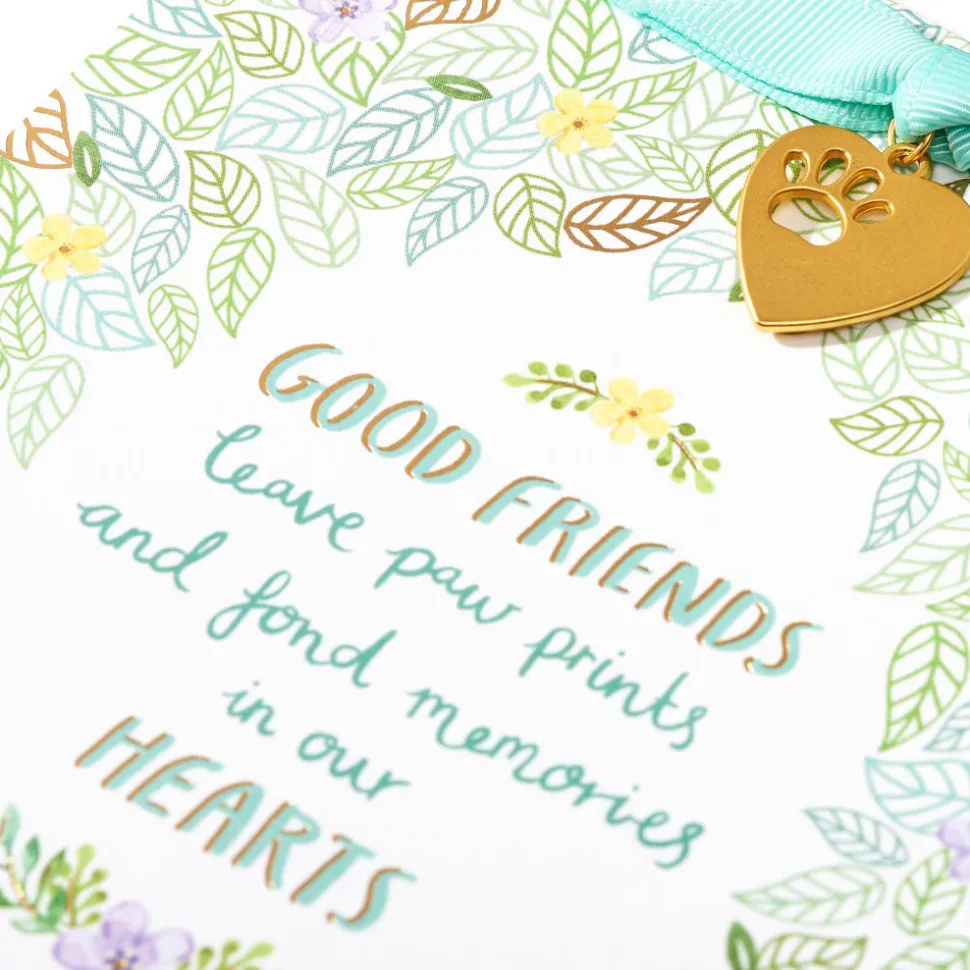 A True Companion Pet Sympathy Greeting Card