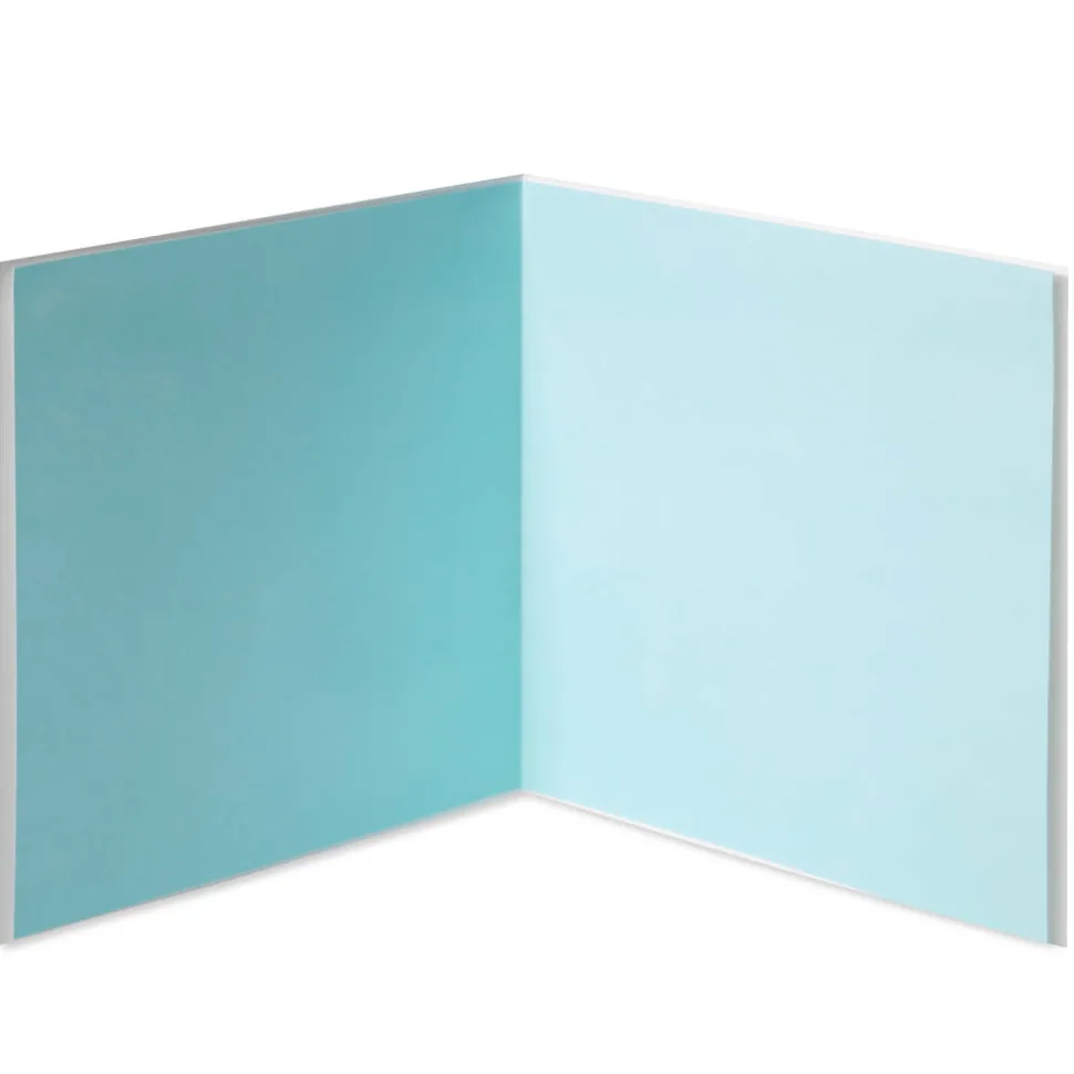 Abstract Watercolors Blank Thank You Greeting Card