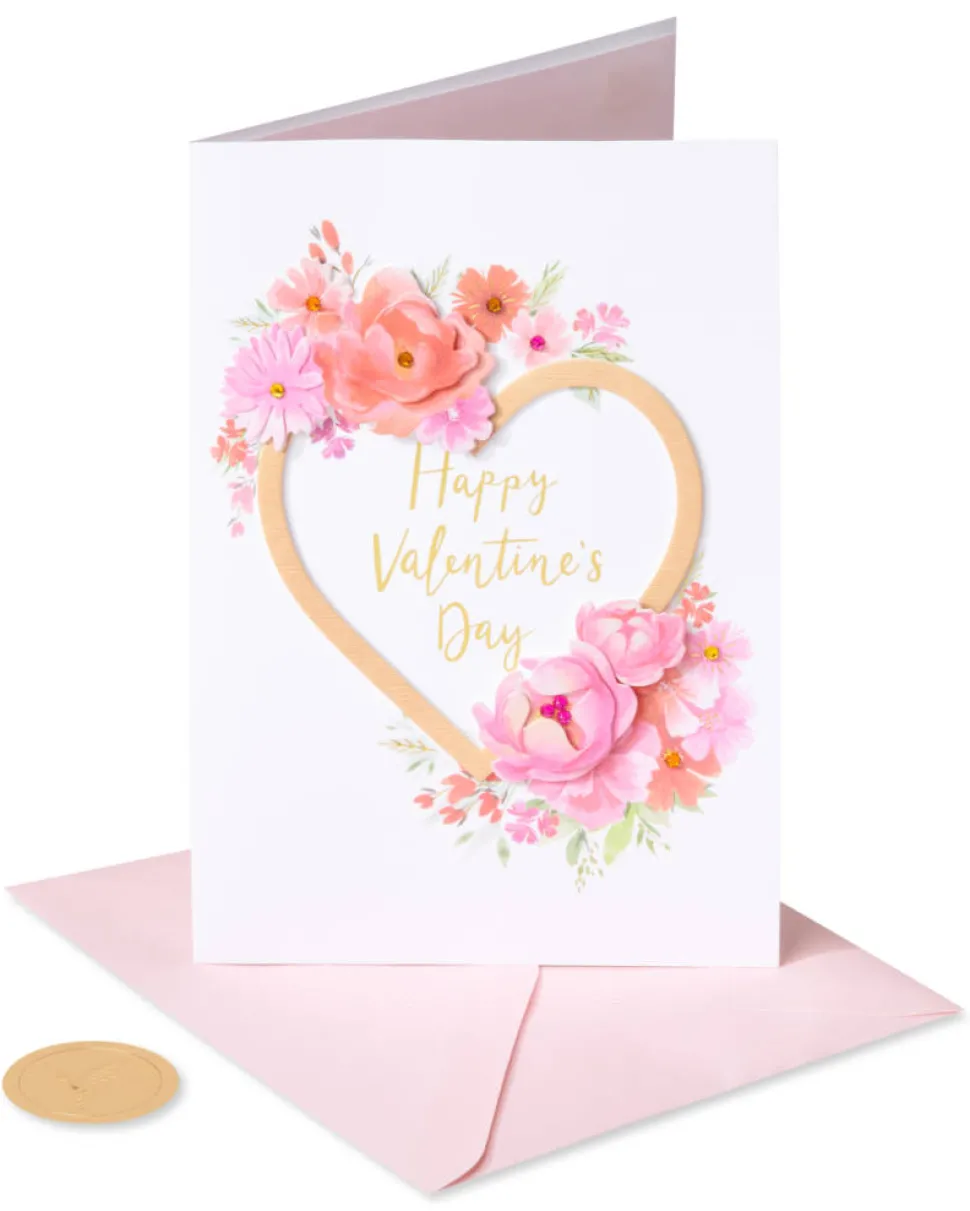 Across the Miles Valentine’s Day Greeting Card