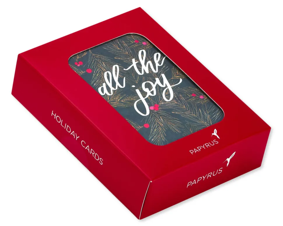 All The Joy Holiday Boxed Cards, 20-Count
