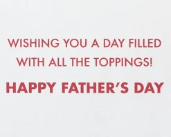All the Toppings Father’s Day Greeting Card