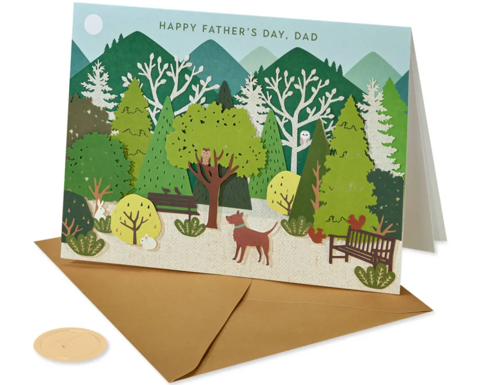 Amazing Adventure Pop Up Father’s Day Greeting Card