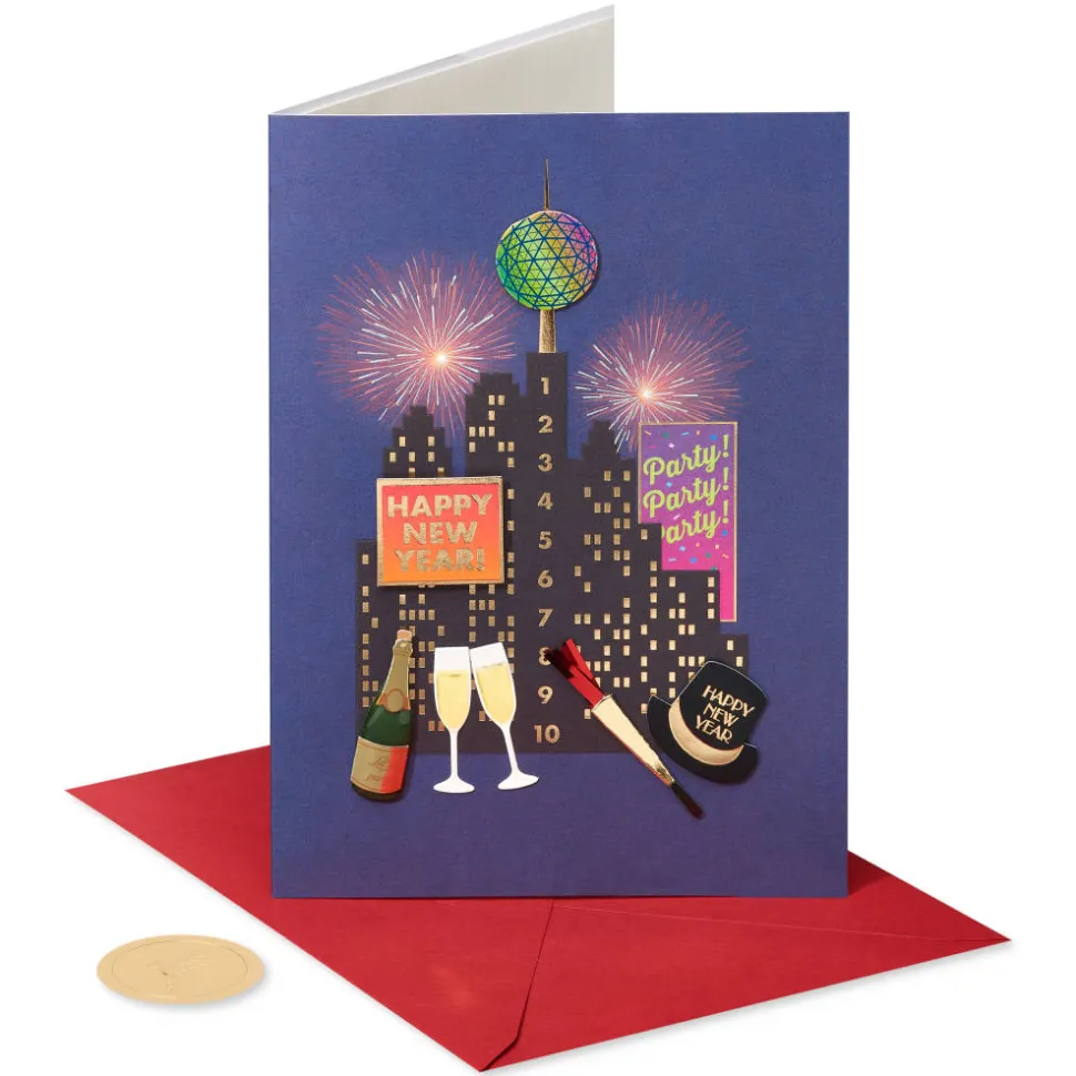 Amazing and Happy New Years Greeting Card