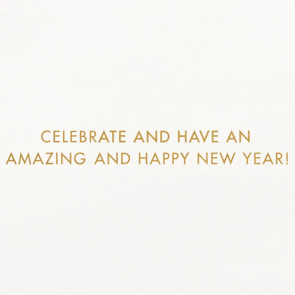 Amazing and Happy New Years Greeting Card