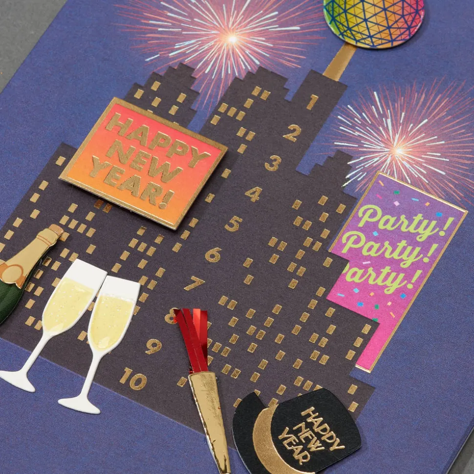 Amazing and Happy New Years Greeting Card