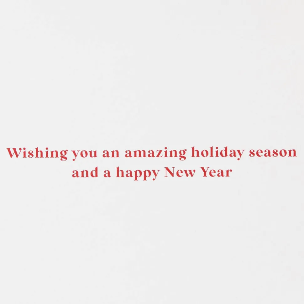 Amazing Holiday Season Christmas Boxed Cards with Envelopes, 16-Count