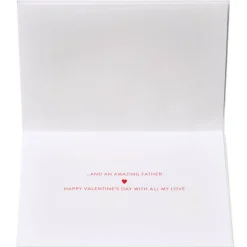 An Amazing Father Valentine’s Day Greeting Card for Dad