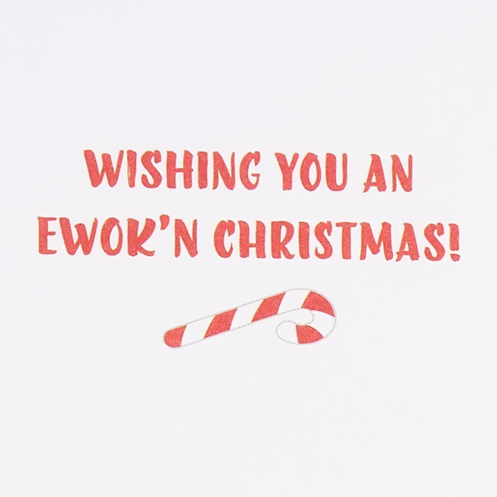 An Ewok’n Christmas Star Wars Christmas Greeting Card