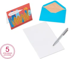 Animals Boxed Thank You Cards and Envelopes, 20-Count