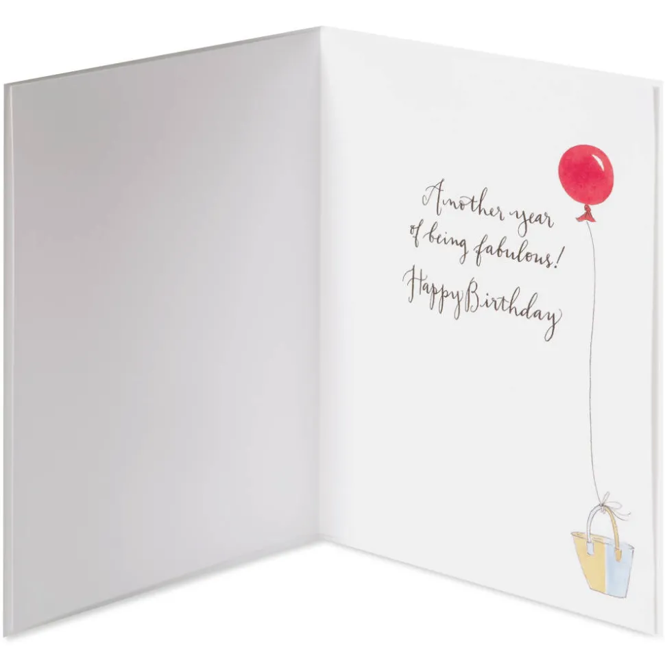 Another Year of Being Fabulous Birthday Greeting Card