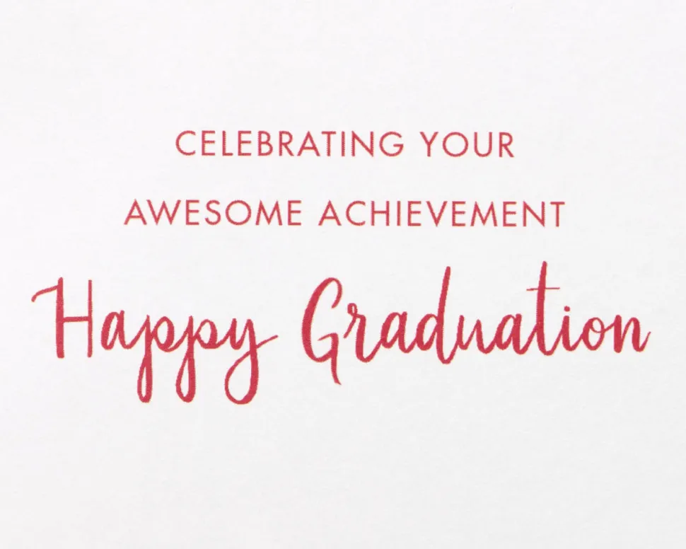 Awesome Achievement Graduation Greeting Card
