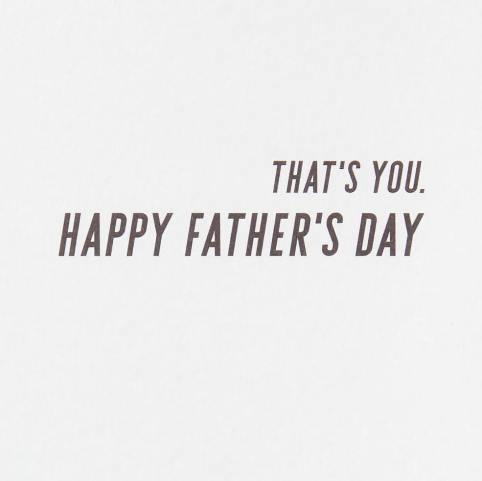 Awesome Dad Fathers Day Greeting Card for Dad