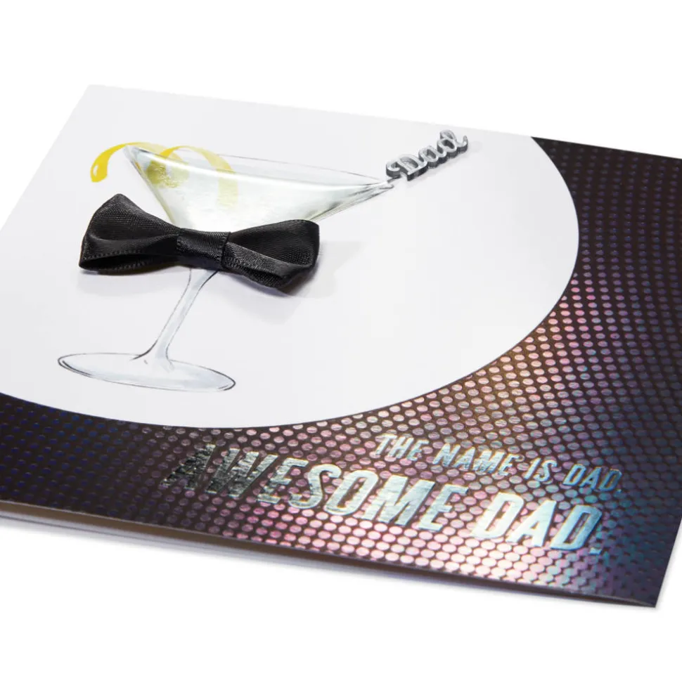 Awesome Dad Fathers Day Greeting Card for Dad