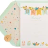 Baby Banner Baby Shower Blank Invitations with Envelopes, 20-Count