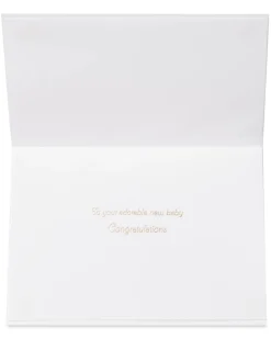 Baby Bottles New Baby Greeting Card