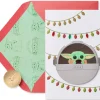 Baby Yoda Star Wars Christmas Greeting Card