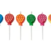 Balloon Birthday Candles, 6-Count