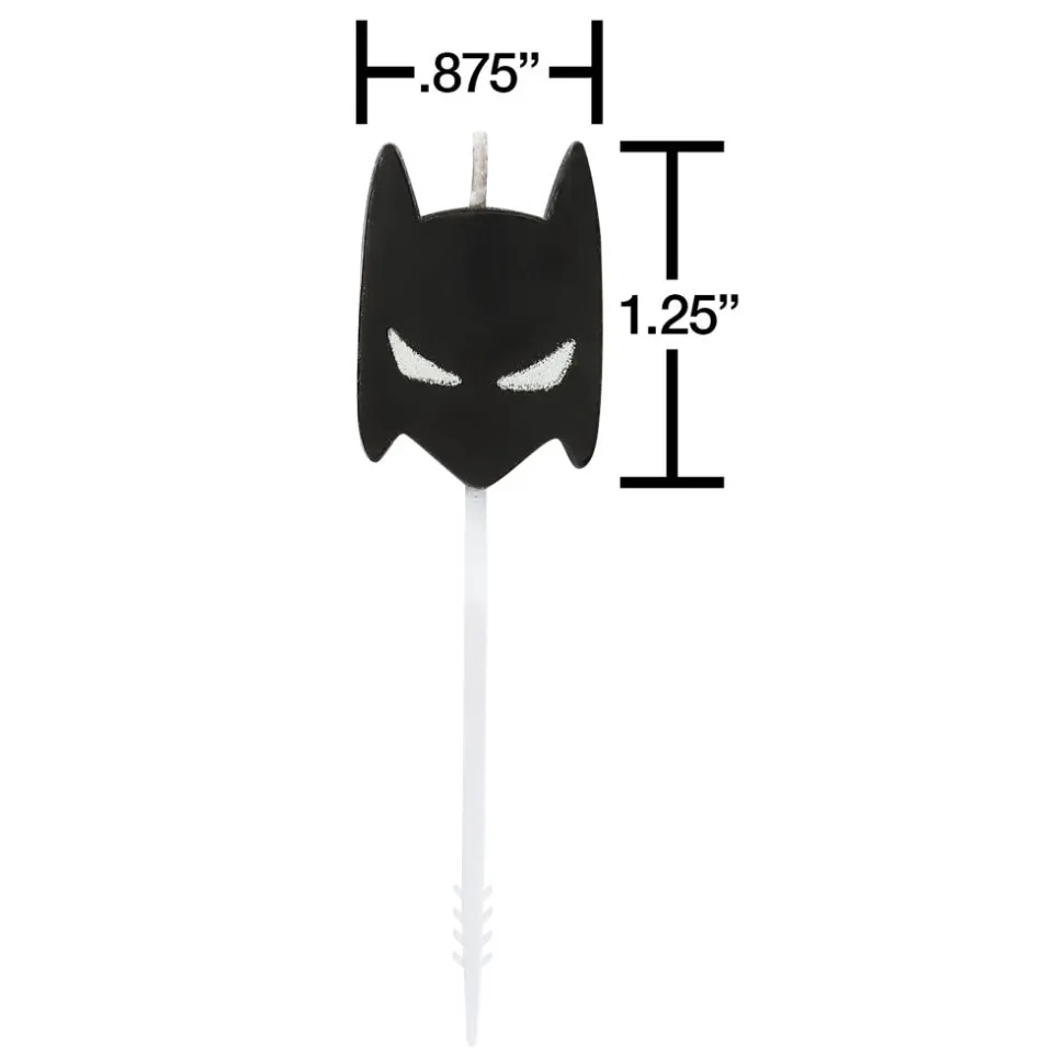 Batman Cake Topper Papyrus Birthday Candles, 8-Count