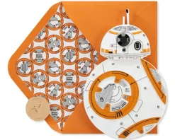 BB8 Birthday Greeting Card