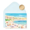 Beach 14-Count Blank Greeting Cards with Envelopes