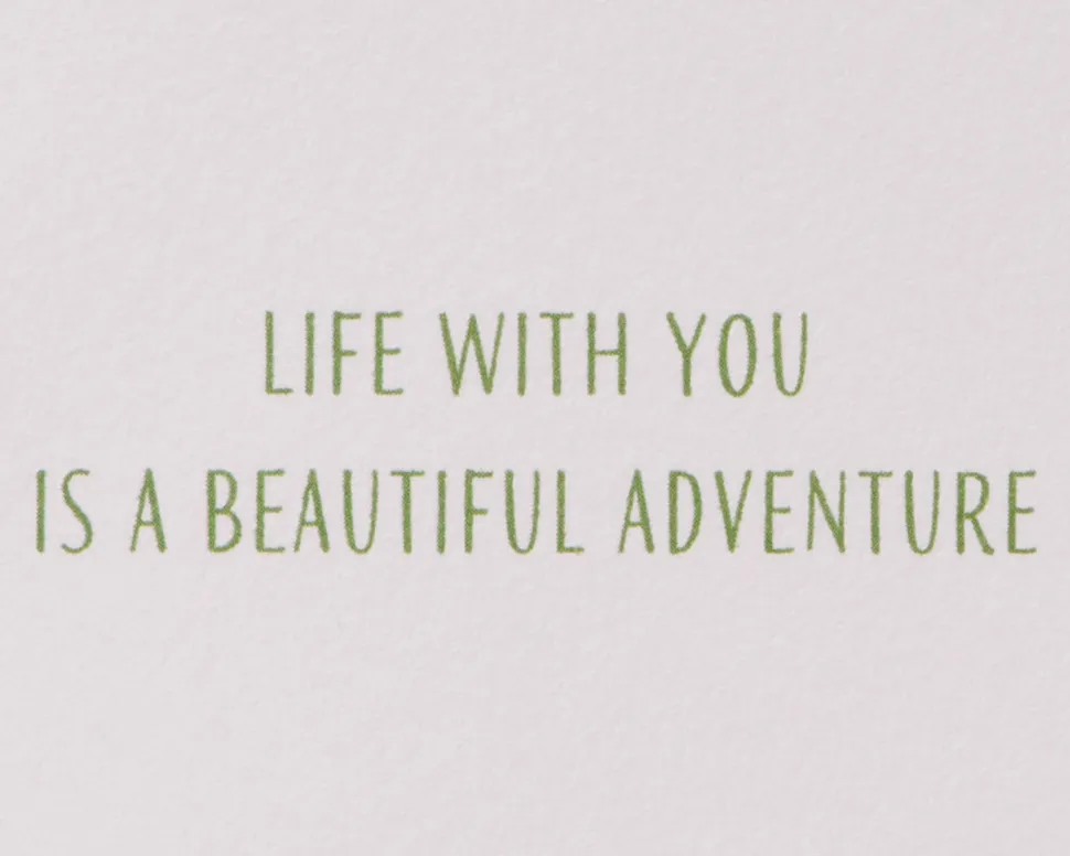 Beautiful Adventure Romantic Greeting Card