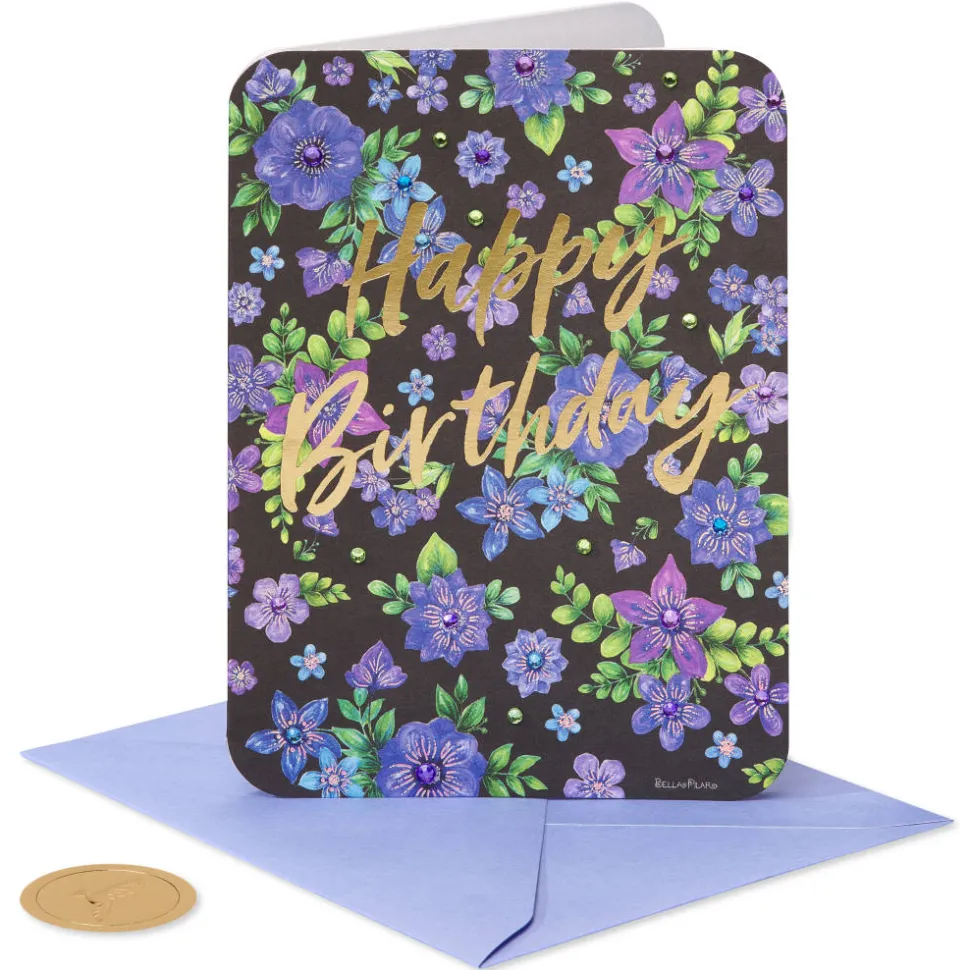 Beautiful Day Birthday Greeting Card – Designed by Bella Pilar