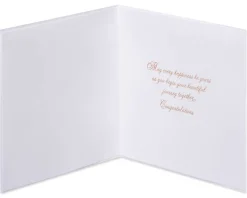 Beautiful Journey Wedding Greeting Card