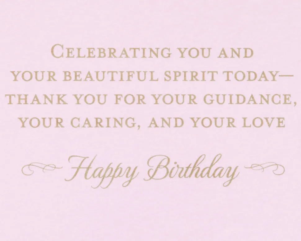 Beautiful Spirit Birthday Greeting Card for Mom
