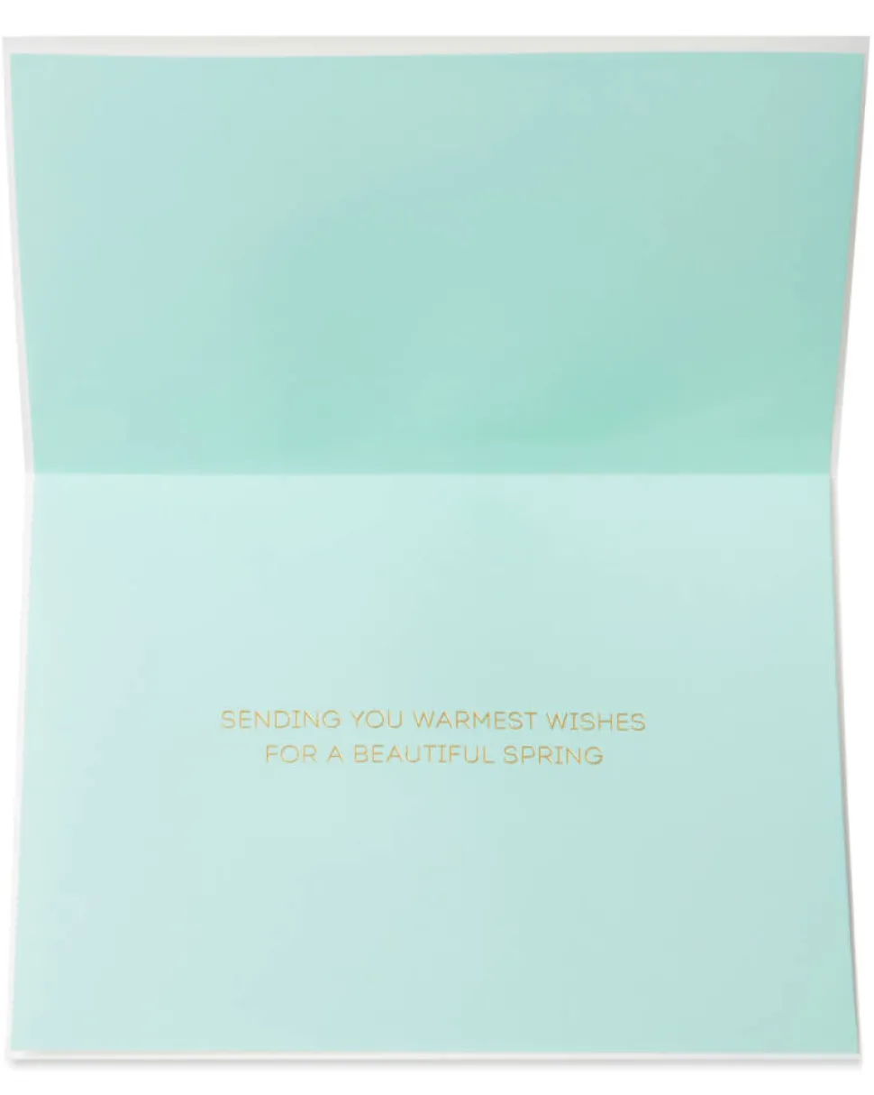 Beautiful Spring Easter Greeting Card