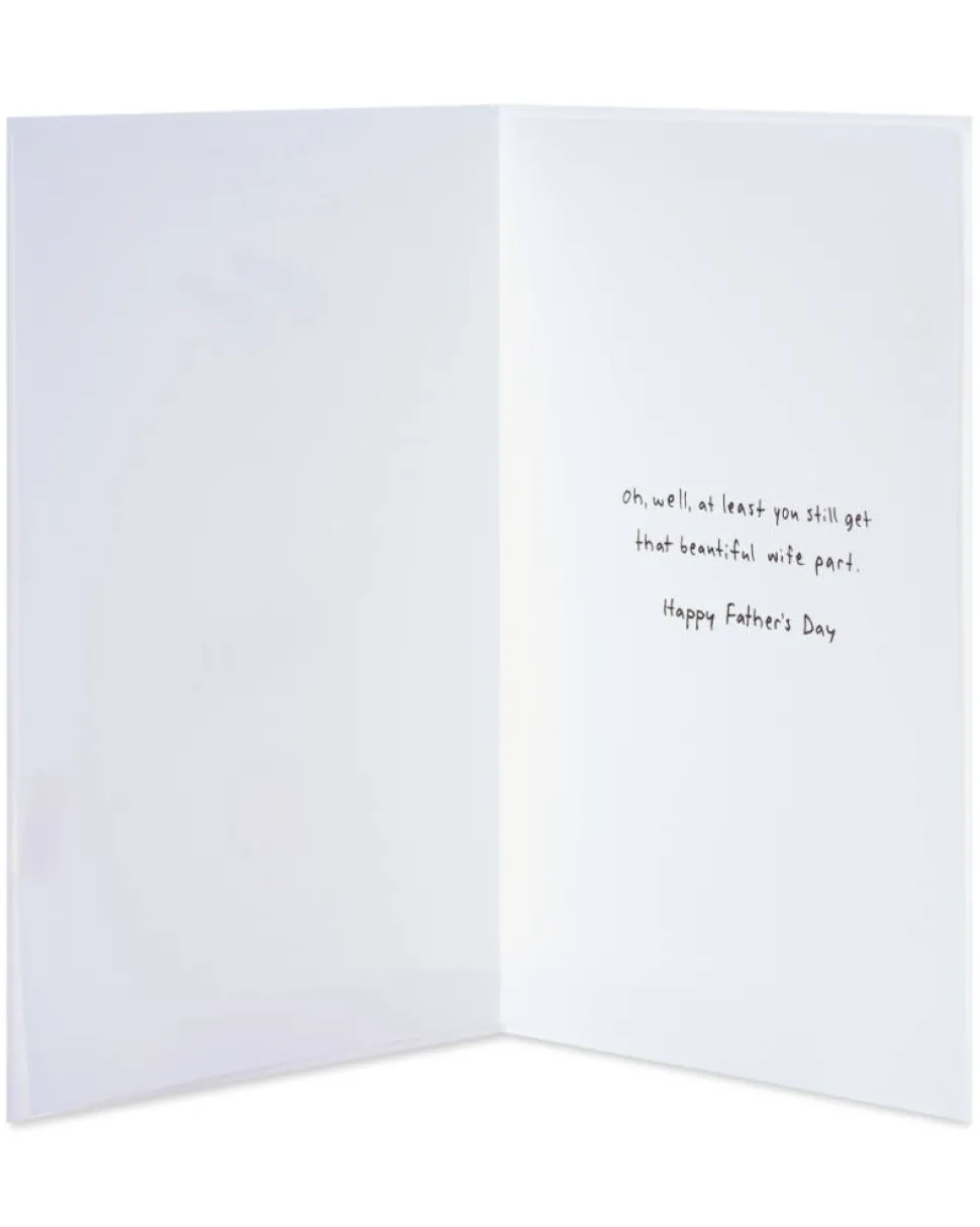 Beautiful Wife Father’s Day Greeting Card from Wife