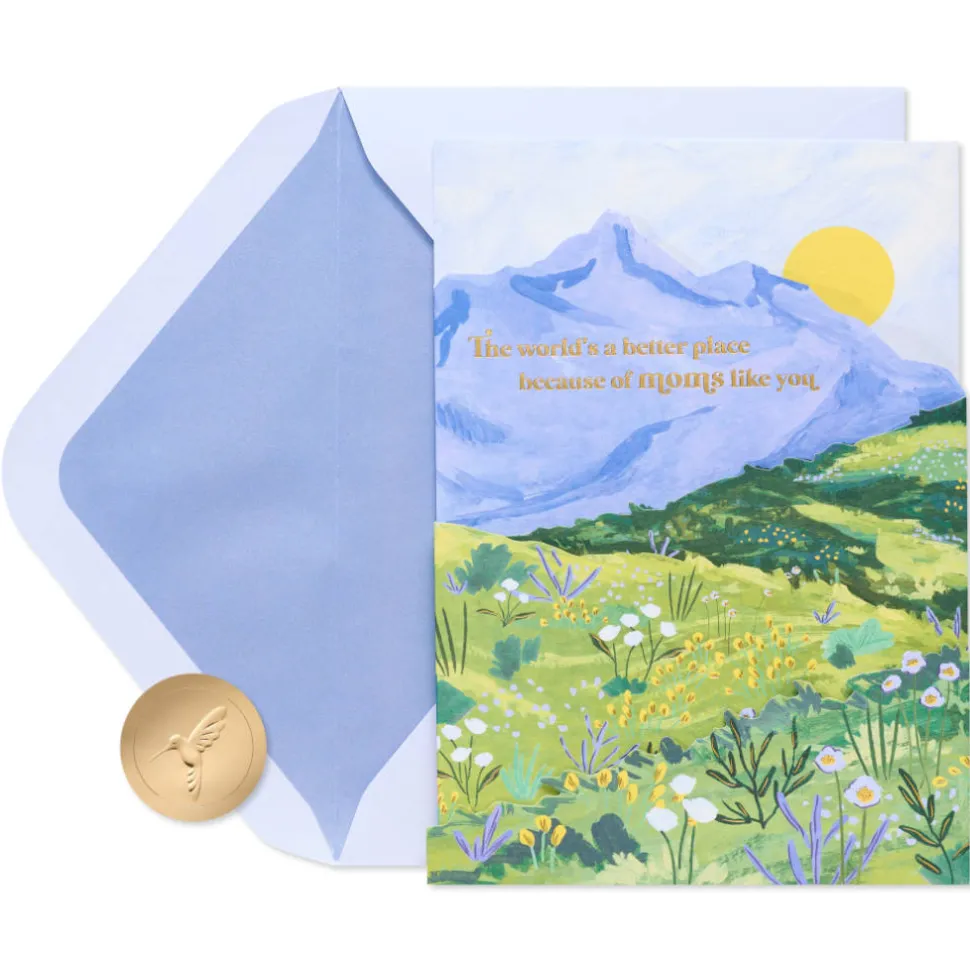 Beauty & Peace Displayable Mother’s Day Greeting Card