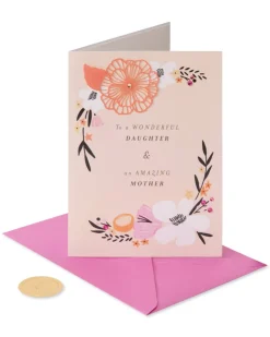 Beauty You Have Created Mother’s Day Greeting Card for Daughter