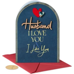 Being With You Valentine’s Day Greeting Card for Husband