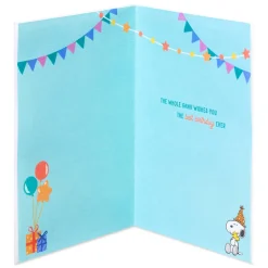Best Birthday Ever Peanuts Birthday Greeting Card