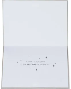 Best Dad in The Galaxy Star Wars Father’s Day Greeting Card