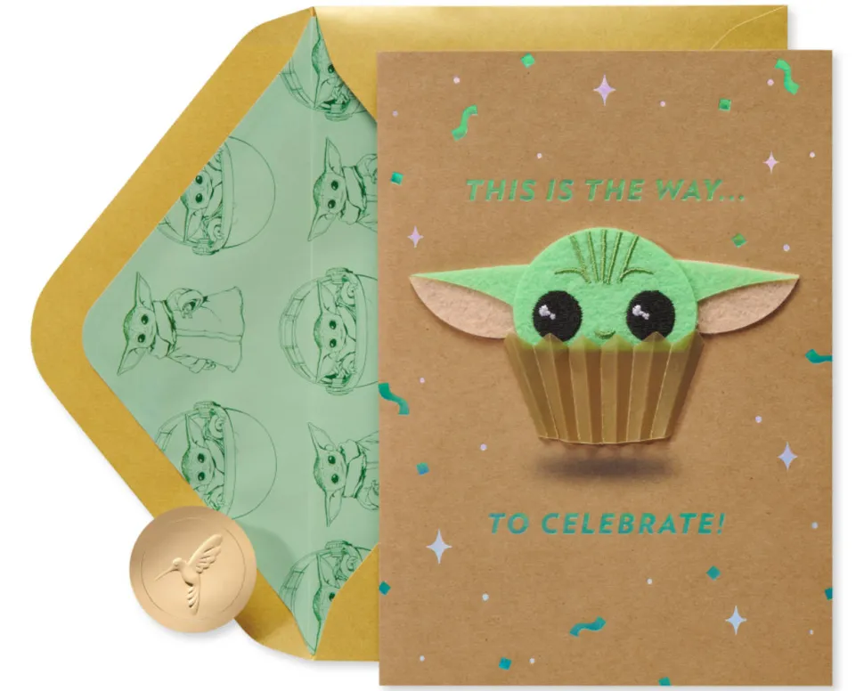 Best In The Galaxy Star Wars Birthday Greeting Card