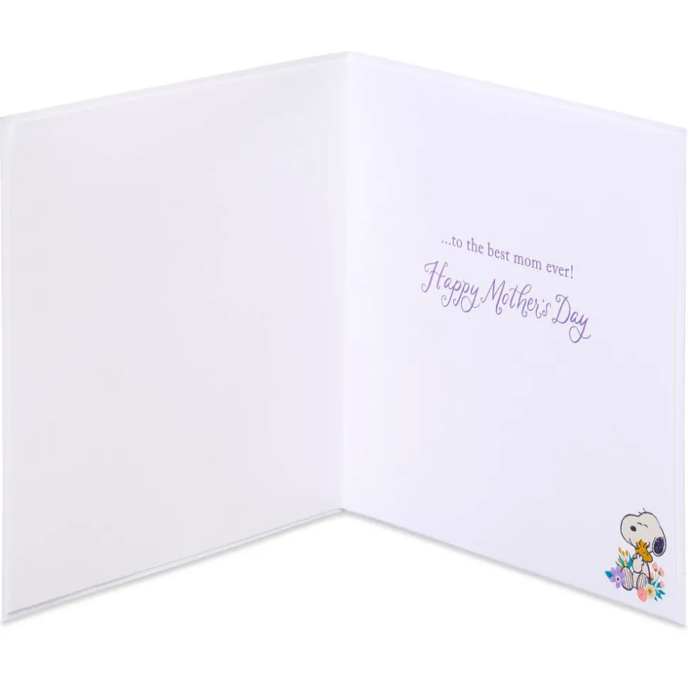 Best Mom Ever Snoopy Mother’s Day Greeting Card
