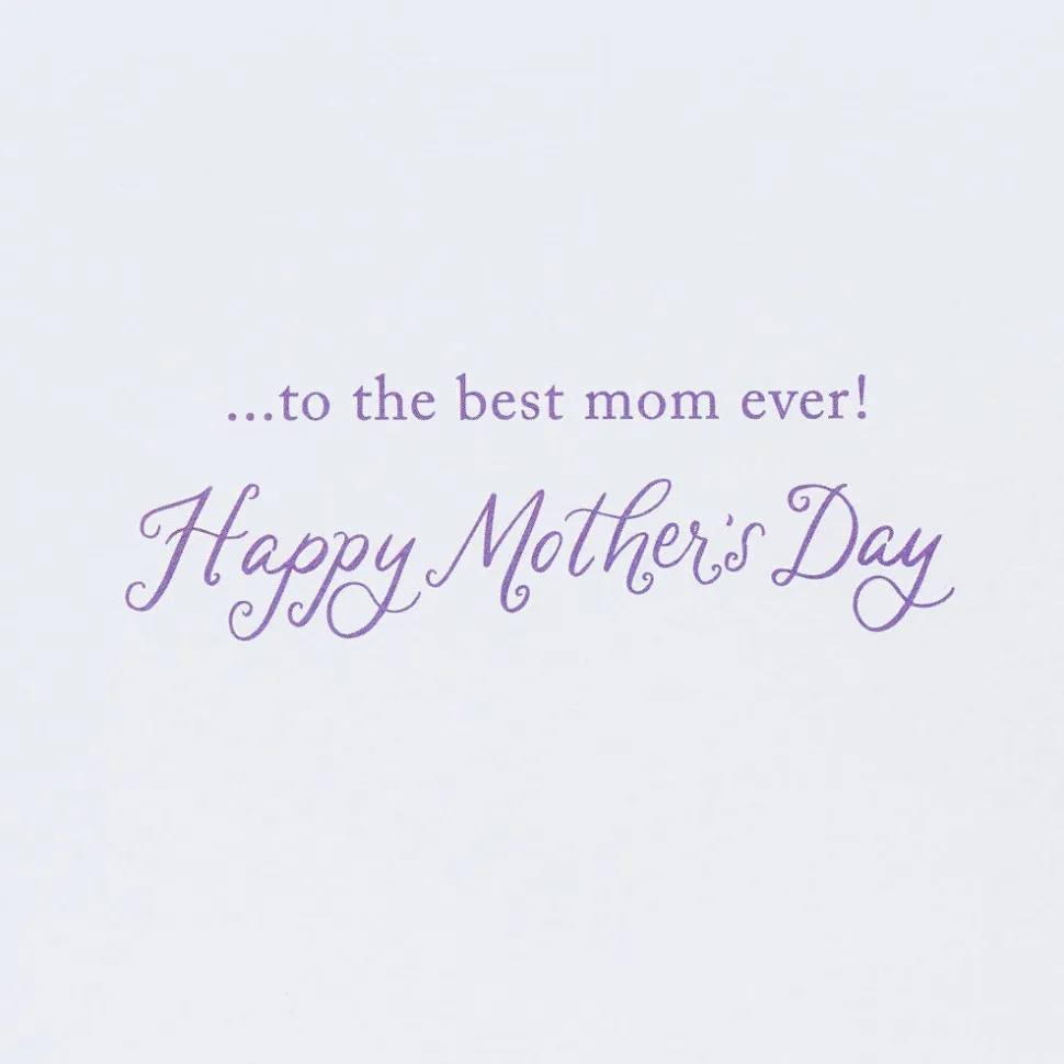 Best Mom Ever Snoopy Mother’s Day Greeting Card