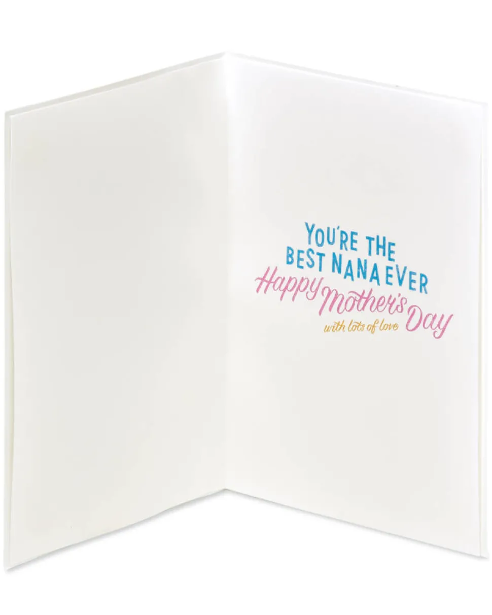 Best Nana Ever Mother’s Day Greeting Card for Grandma