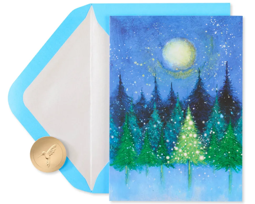 Best of the Season Holiday Boxed Cards – Glitter-Free, 14-Count
