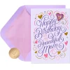 Better Person Birthday Greeting Card for Mom with Heart Pin