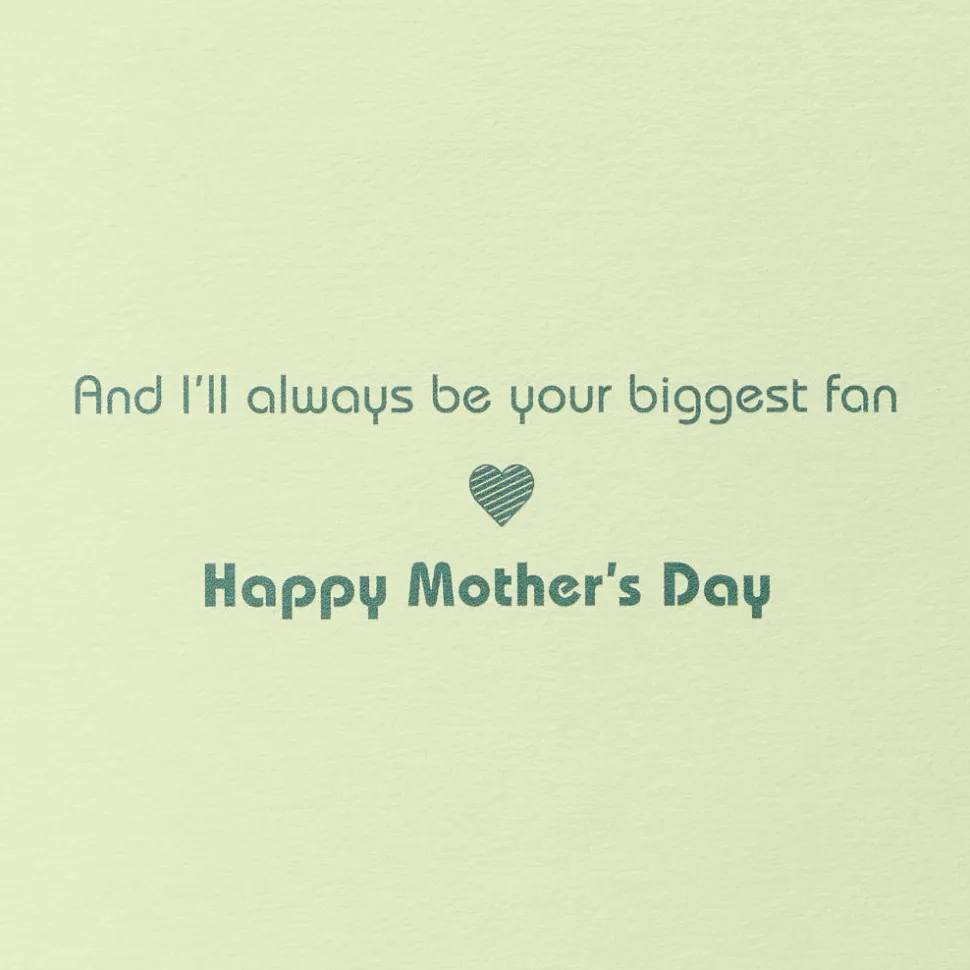 Biggest Fan Pickleball Mother’s Day Greeting Card