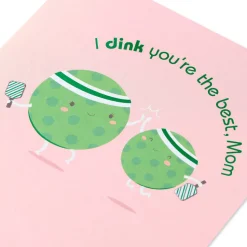 Biggest Fan Pickleball Mother’s Day Greeting Card