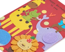 Birthday Animals Birthday Greeting Card for Kid