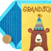 Birthday Critter Birthday Greeting Card for Grandson