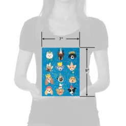Birthday Dogs 9″ Medium Gift Bag, 1 Bag