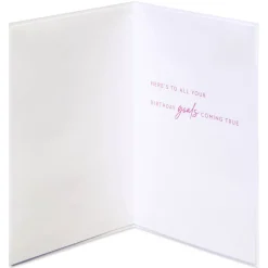 Birthday Goals Birthday Greeting Card